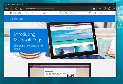 Now, microsoft edge (offline installer) is actually providing a very interesting alternative. Windows 10 - The evolution is here! | Datasharp UK