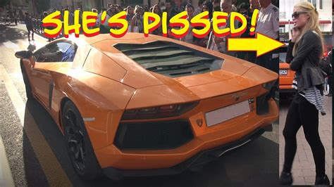 Orange Lamborghini Range Rover And Paris Hilton Youtube