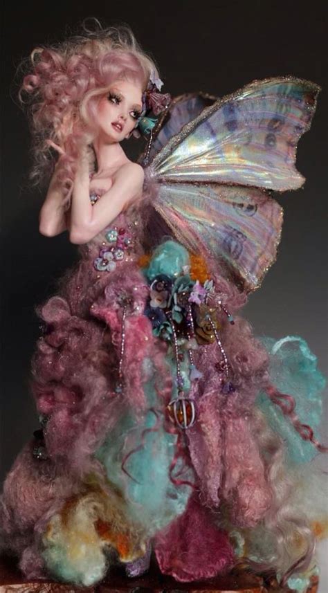 Titania Shakespearean Queen Of Faeries By Nicole West Fairy Dolls