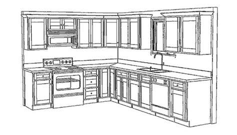 Discover 77 L Shaped Kitchen Sketch Latest Vn