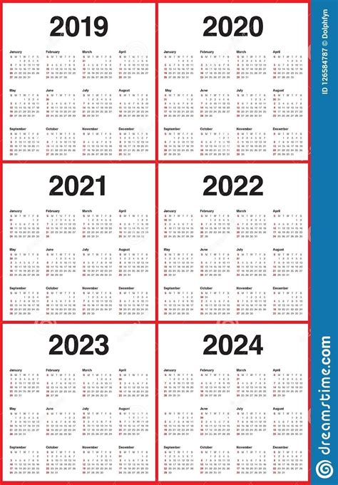 2022 2024 Three Year Calendar Free Printable Pdf Templates Unamed