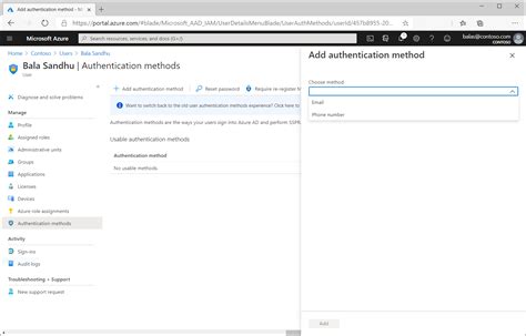 Manage User Authentication Methods For Azure Ad Multi Factor