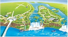 Niagara Falls Canada Attractions Map