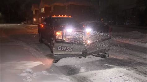 Snow Plow Drivers Dealing With Slow Winter Youtube
