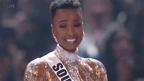 Miss Universe 2019 Is South Africa Youtube