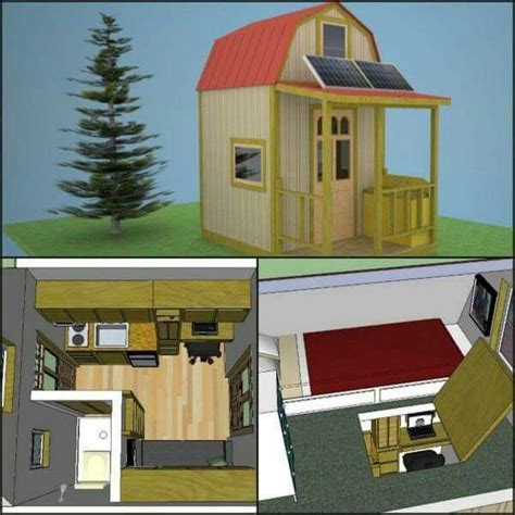 8x8 Shed Tiny House Cabin Plans Shed Plans 8x8 Shed Homesteading Diy