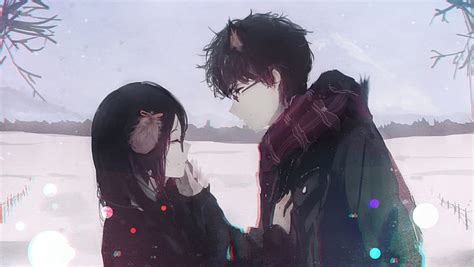 Anime Winter Couple