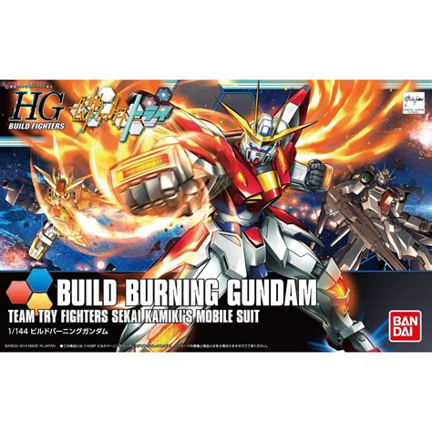 Hg Hgbf Build Burning Gundam Bandai