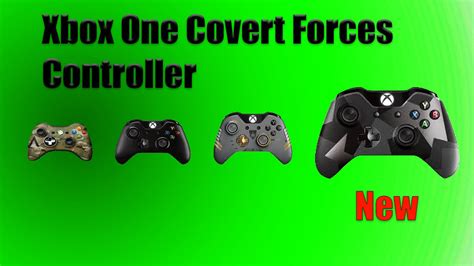 Xbox One Covert Forces Wireless Controller Unboxing Youtube