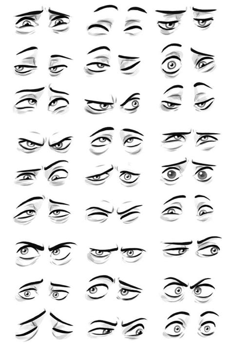 Extreme Eye Expressions Eye Expressions Drawing Face Expressions Drawing Cartoon Faces