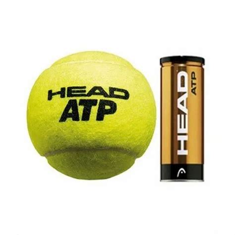 Yellow Rubber Head Atp Tennis Ball Packaging Type Box At Rs 1195
