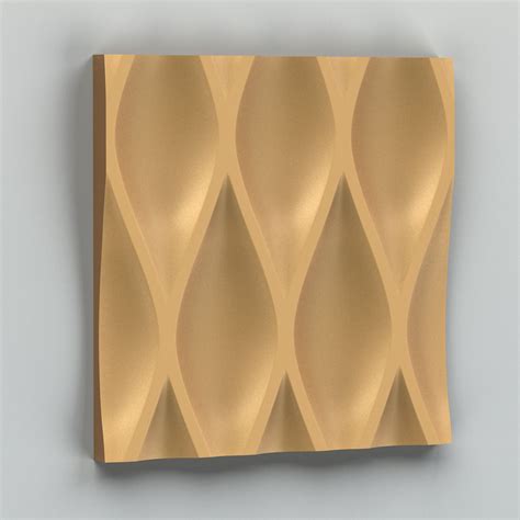 3d Model Wall Panel 004 Cgtrader