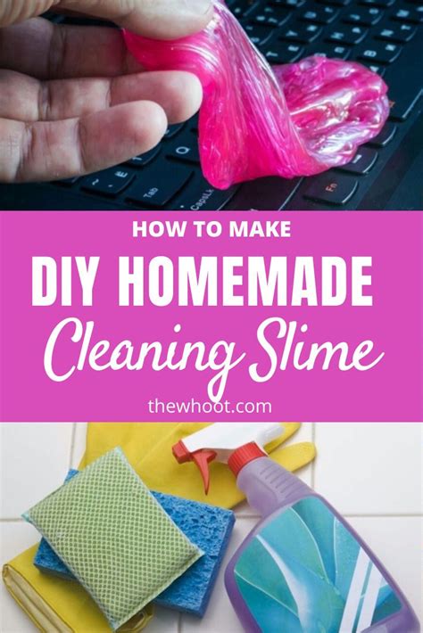 Cleaning Slime Recipe Video Tutorial The Whoot Slime Recipe Videos