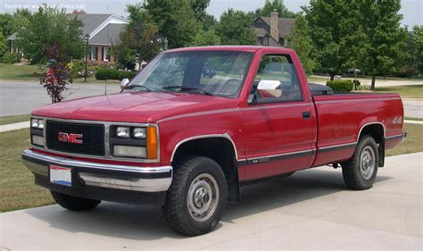 1988 Gmc Sierra 1500 I Gmt400 Regular Cab Lwb Wideside 50 V8 175 лс