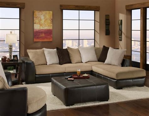 This huge white leather couch is actually a modern sectional sofa , chaise lounge and couch all rolled into one astoundingly attractive piece. 27 Elegant Living Room Sectionals
