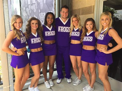 Tcu Cheer On Twitter Sexy Cheerleaders Football Cheerleaders Fit Women