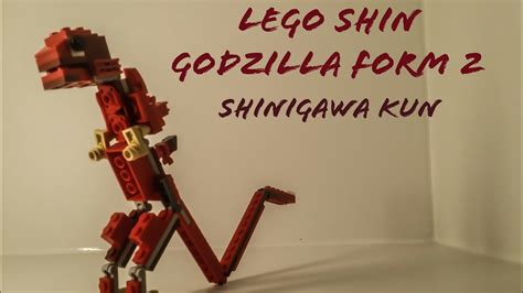Lego Shin Godzilla Form 3 Shinigawa Kun Moc YouTube