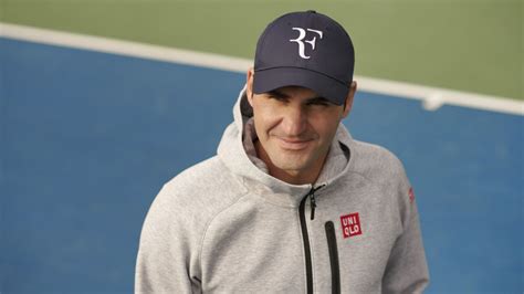 Tennis Federer Recovers The Rf Logo On His New Line Of Caps