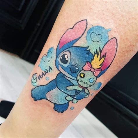 Disney Stitch Tattoo Disney Tattoos Disney Sleeve Tattoos Ohana