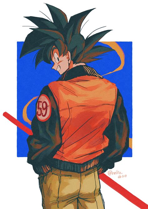 Son Goku Dragon Ball Drawn By Relio Db Danbooru