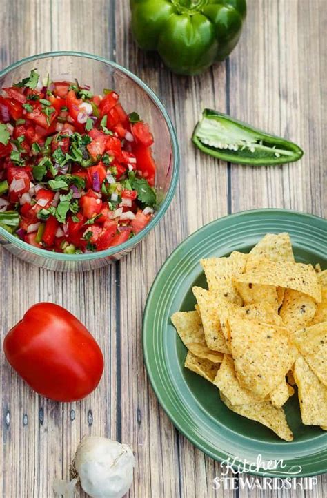 Easy Homemade Fresh Salsa Recipe With Secret Ingredients Recipe