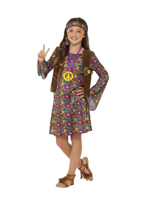 Peace Out Hippie Costume For Girls Ubicaciondepersonascdmxgobmx