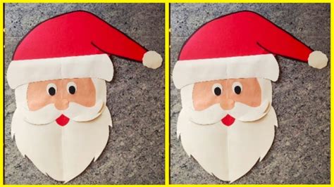 How To Make Santa Claus With Paper Origami Santa Claus Easy