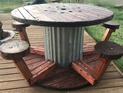 Wooden Spool Table Wooden Spool Tables Large Wooden Spools Wooden