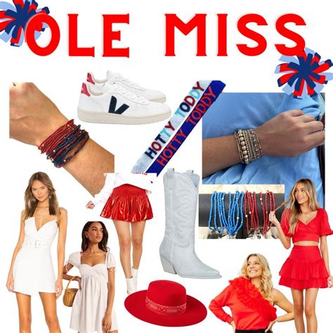 Ole Miss Game Day Outfits 2022 Gameday Outfit College Gameday