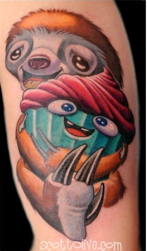 Sloth Tattoos Au