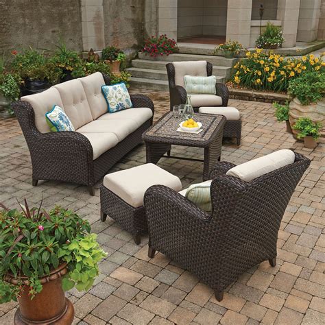 Our Exclusive Top Selling Outdoor Patio Furniture Wicker 6 Piece Coll