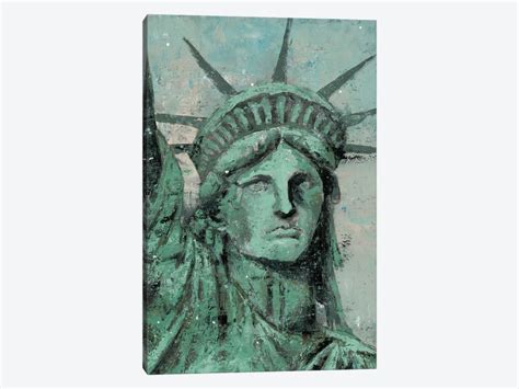 Statue Of Liberty Portrait Art Print By Marie Elaine Cusson Icanvas