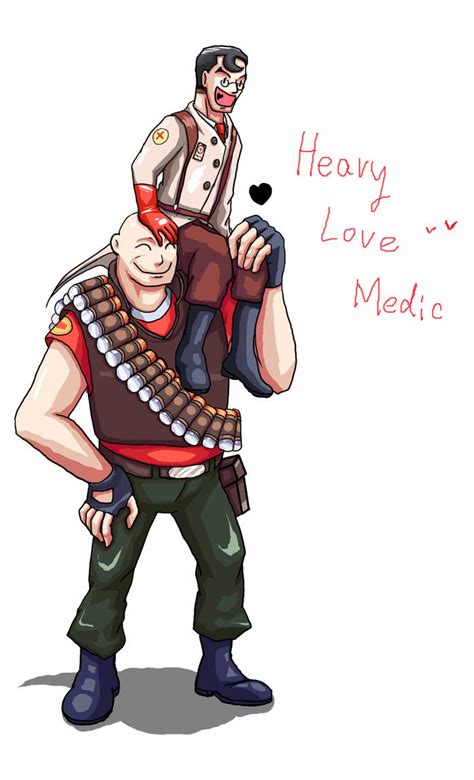 Heavy Love Medic By Seueneneye On Deviantart