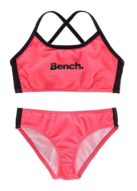 Pink Girls Bustier Bikini By Bench Swimwear365