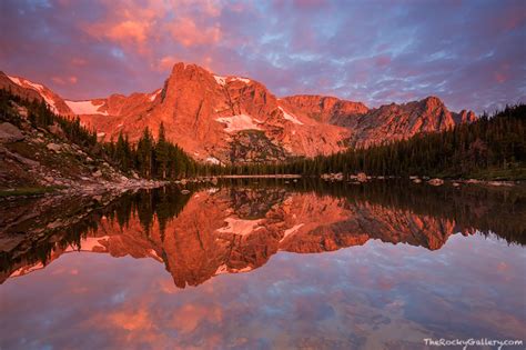 Two Rivers One Sunrise Rocky Mountain National Park Colorado