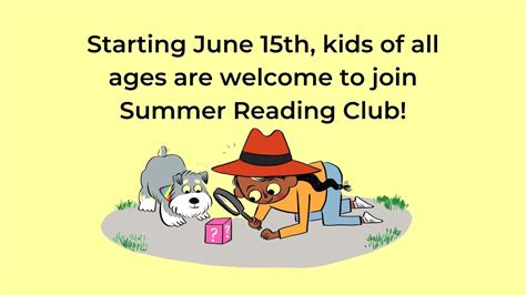 Bc Summer Reading Club 2021 At Richmond Public Library Youtube