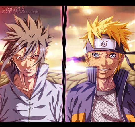 Manga Naruto 693 Sasuke Vs Naruto By Sama15 On Deviantart