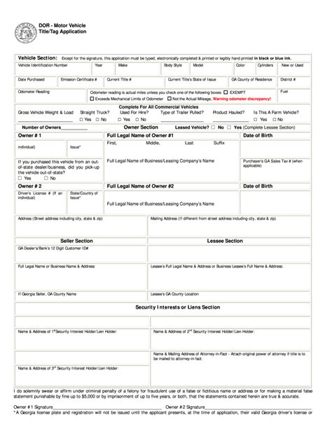 Ga Mv 1 2013 2022 Fill And Sign Printable Template Online Us Legal