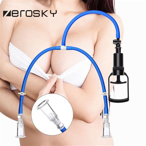 Nipple Breast Pump Vagina Suckers Enlarger Vacuum Enhancement System