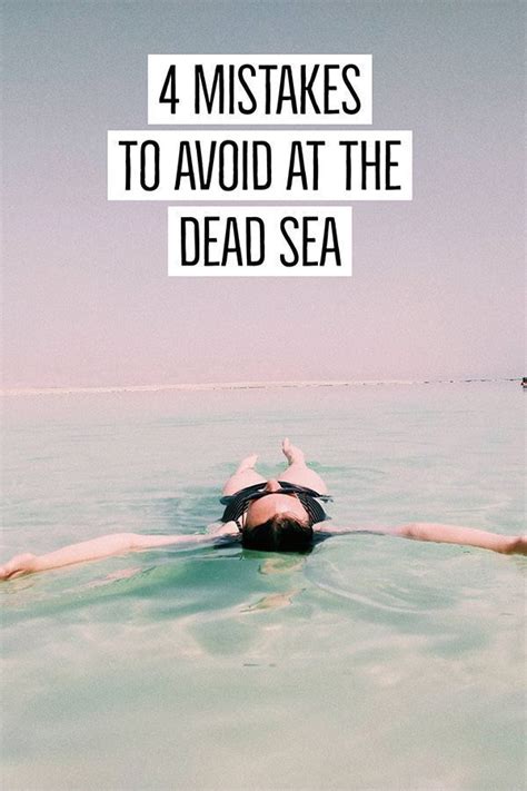 Dead Sea Tips Dos And Donts For Your First Visit Dead Sea Beach