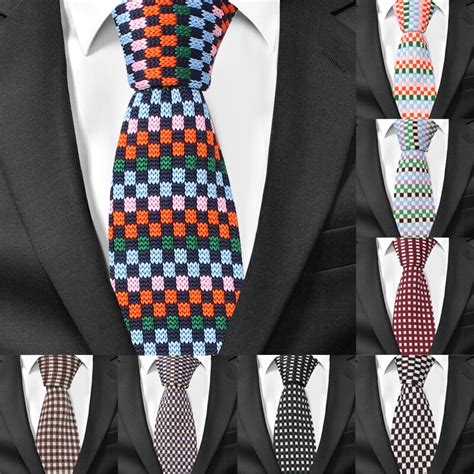 New Knit Men Ties Casual Knitted Necktie For Men Classic Business