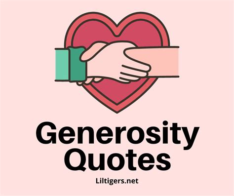 90 Inspiring Generosity Quotes For Kids Lil Tigers