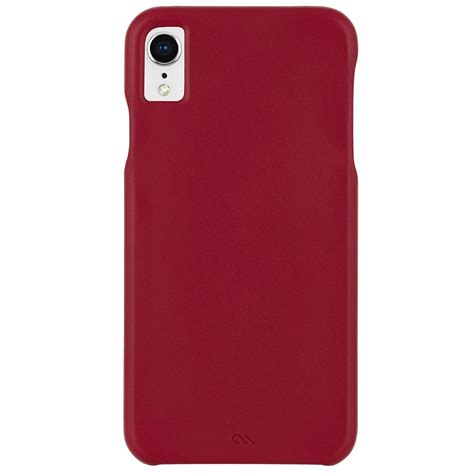 Case Mate Barely There Leather For Iphone Xr Cardinal Dxbnet