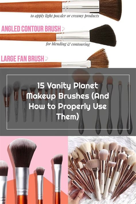 this makeup brush guide shows 15 of the best vanity planet makeup brushes including how to use