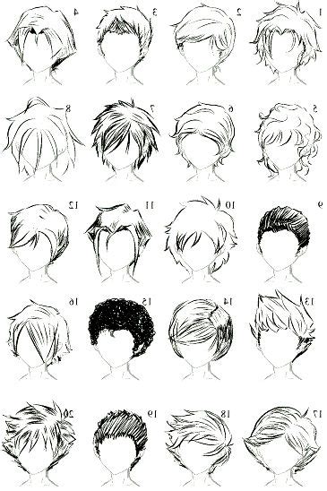 Awsome And Easy Way To Draw Hair In 2020 Manga Hair Anime Boy Hair