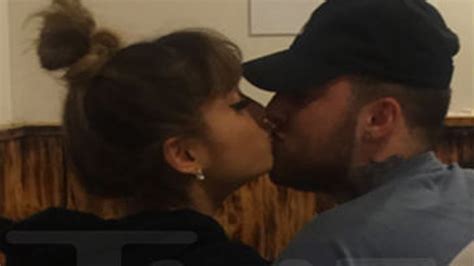 Ariana Grande Caught Kissing Mac Miller On Dinner Date Youtube