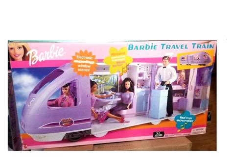 Barbie Travel Train Vehicle Playset Vintage 2002 Brand New Hard To Find