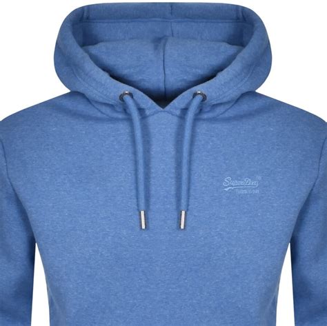 Superdry Classic Hoodie Blue Mainline Menswear
