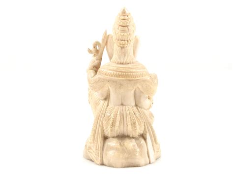 Lot Antique Hand Carved Ivory Ganesha God
