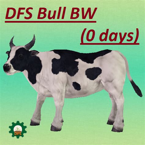 Second Life Marketplace Dfs Bull Bw